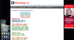 Desktop Screenshot of iphonegiasi.vn