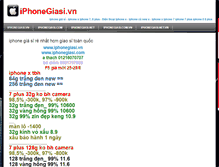 Tablet Screenshot of iphonegiasi.vn