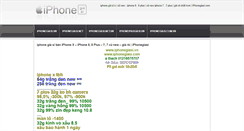 Desktop Screenshot of iphonegiasi.com
