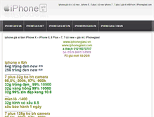 Tablet Screenshot of iphonegiasi.com